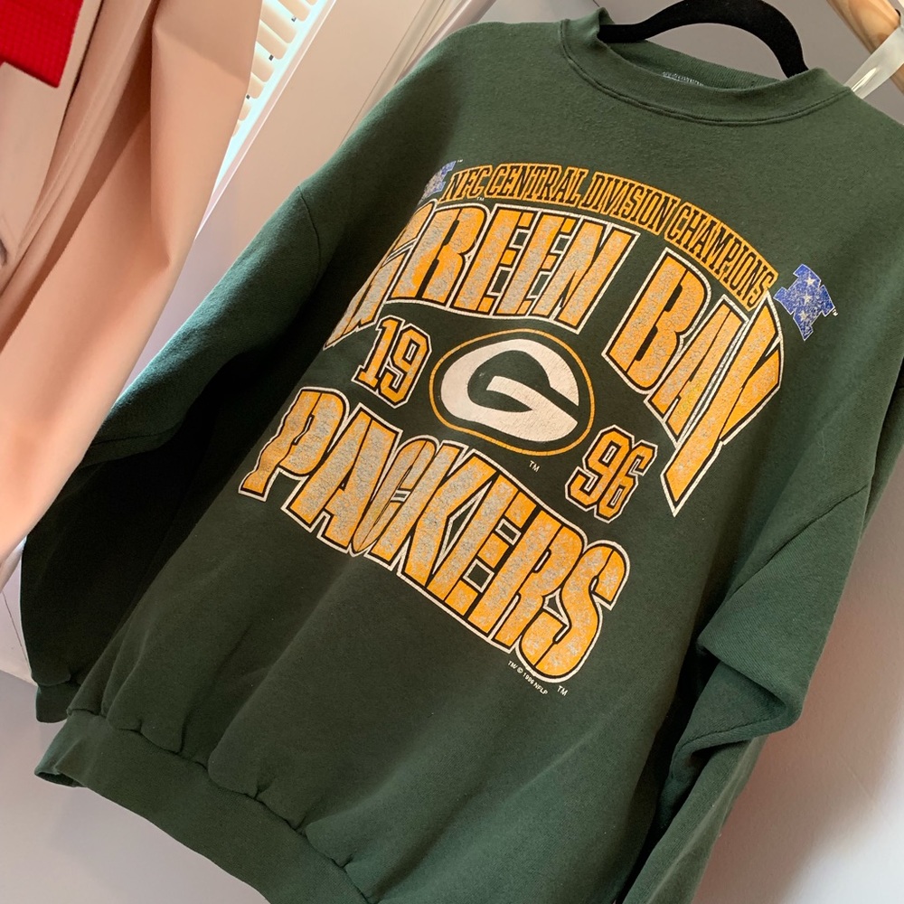 Vintage  Green Bay Packers Crew Neck